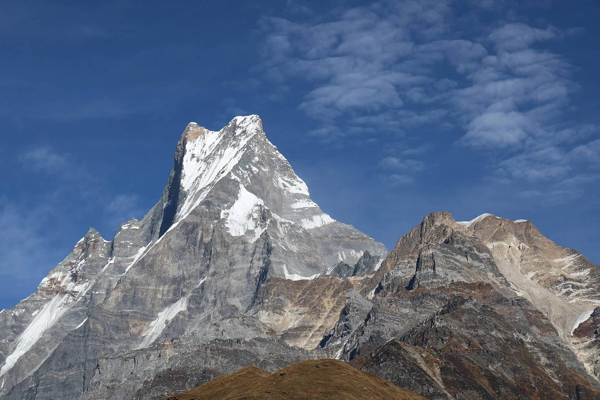 Machhapuchhre seen from the Mardi Himal viewpoint